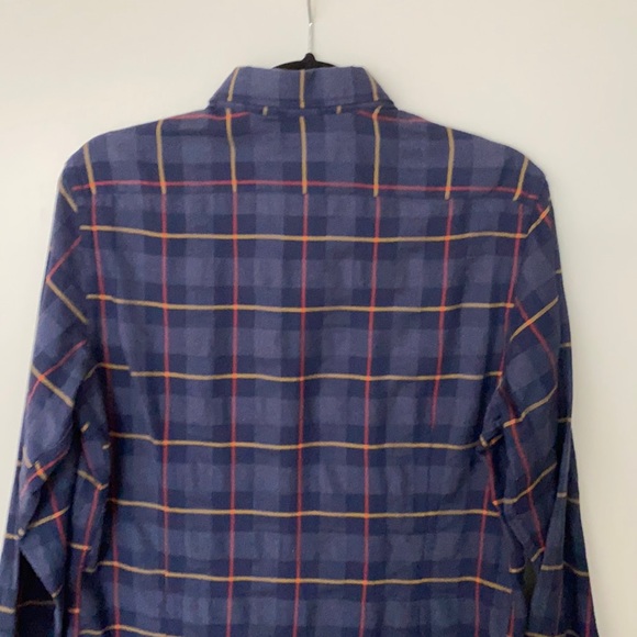 Massimo Dutti Cotton Plaid Button Down - Picture 4 of 5